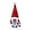Red-10, variant on Faceless Old Man Gnome Christmas Ornament, Non-Woven Fabric Desktop Decor, Cute Doll Decoration, for Window Sill and Holiday Display