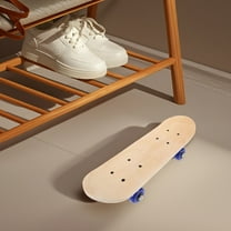 Raindrops 1Pcs Blank Skateboard Deck for Skateboard Replacement Maple Wood and PVC Multi