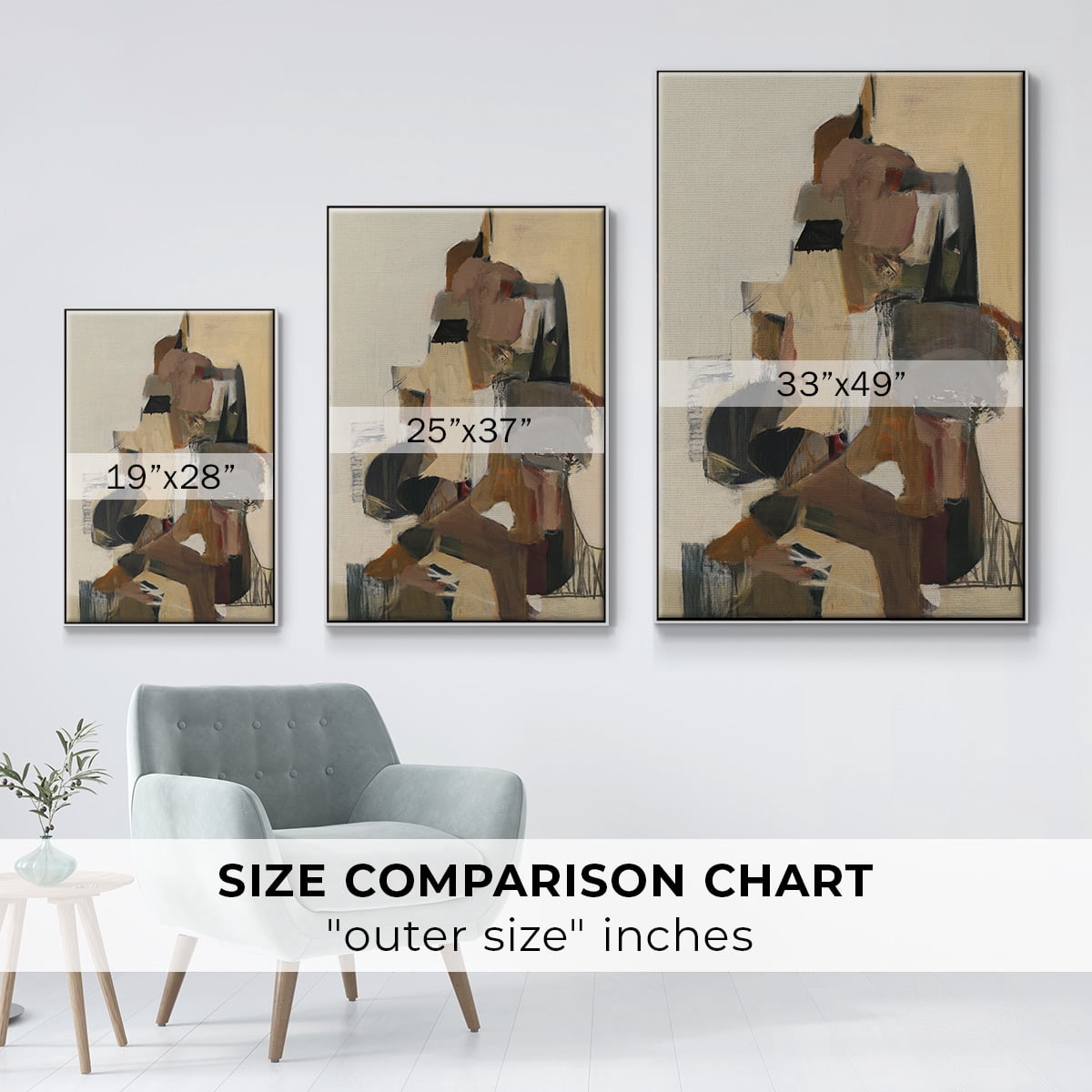Mesa Grande Framed Premium Gallery Wrapped Canvas - Ready to Hang - 17 x 25 - White Floating Frame