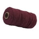 thumbnail image 4 of Ounissouiy 1 rollo de cuerda de algodón hecha a mano, 3mm de diámetro, cuerdas artesanales tejidas de un solo Color, 100m Artesanía Vino rojo Ounissouiy HA5320-07B, 4 of 6