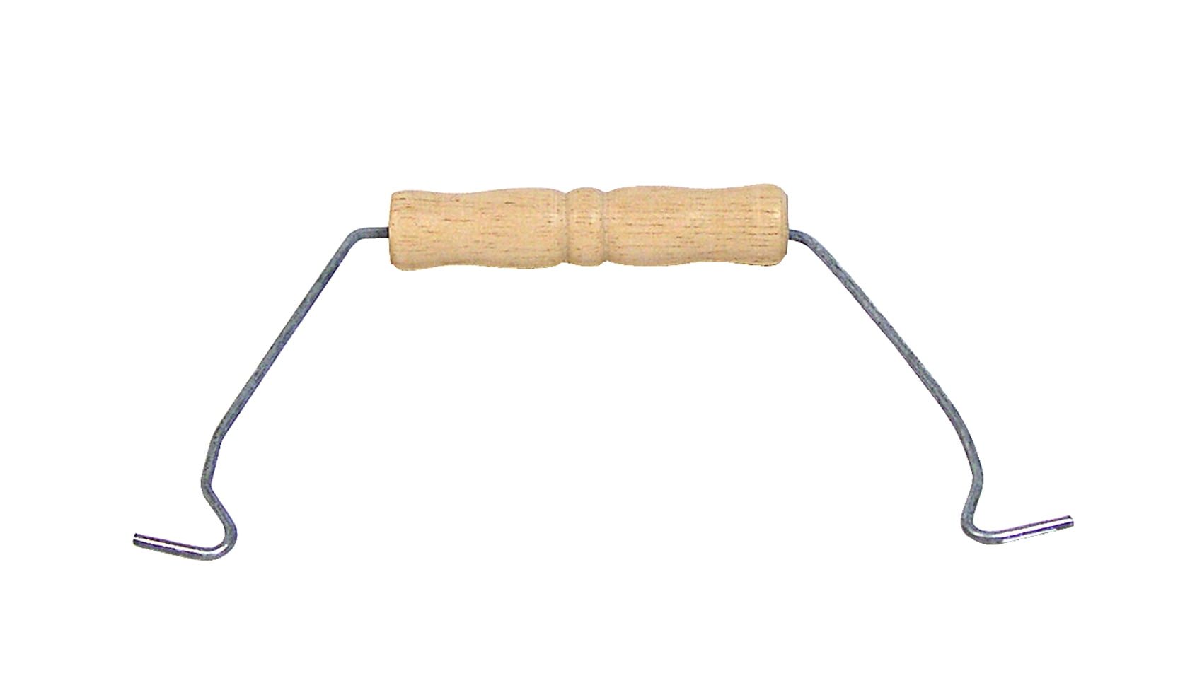 New Craft Wire And Wood Handle for Basket Weaving With Splines About 7 Inches 