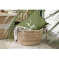thumbnail image 3 of 20" x 14" Simply Daisy Fancy Holiday Reindeer Polyester Indoor/Outdoor Pillow, Sage Green (1 Count), 3 of 4
