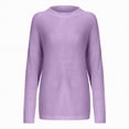 thumbnail image 5 of Towmus Women's Oversized Sweaters Batwing Sleeve Mock Neck Jumper Tops Chunky Knit Pullover cute Sweater, 5 of 5