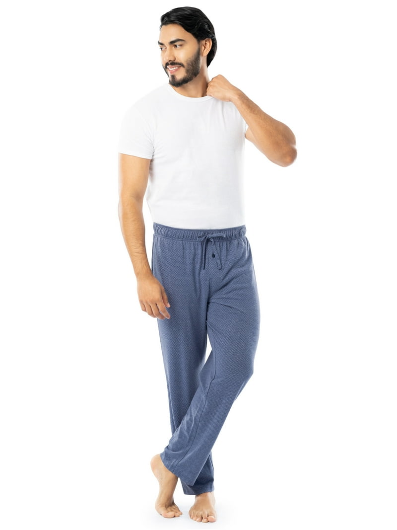 Fruit of the Loom Men's Breathable Mesh Knit Pajama Pants, S