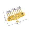 thumbnail image 2 of UPOUART 6Pcs Napkin Holders Shaped Golden White Simulated for Table Accessories, 2 of 6