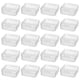 thumbnail image 4 of 20 unidades de pequeños contenedores de plástico transparente con tapa, organizadores de cuentas, caja de almacenamiento pequeña, 4 of 7
