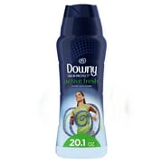 Downy Odor Protect In-Wash Scent Booster Beads, Active Fresh, 20.1 oz