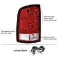 thumbnail image 6 of PIT66 1Pair Tail Lights Lamps Fit For 2007-2013 GMC Sierra 1500 2500 3500HD Left+Right, 6 of 9