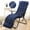 Blue, variant on Patio Lounge Chair Cushion, Waterproof Zero Gravity Chair Cushions with Ties, 66x21x4 Inches Chaise Lounge Chair Cushion for Outdoor Indoor Furniture, Green (Only Cushion)