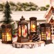 thumbnail image 3 of Candelabro colgante Retro, linterna de Navidad, muñeco de nieve, alce, decoración de árbol de Navidad, regalo de Navidad, decoración del hogar, nuevo, 3 of 4