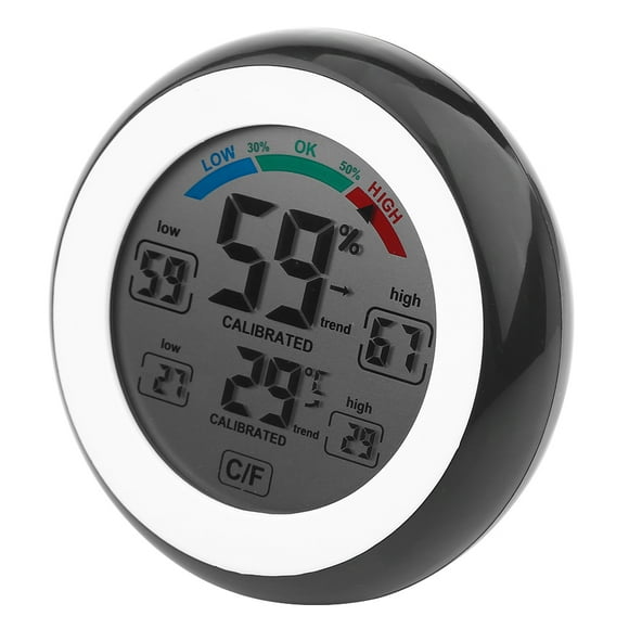 Safe Electronic Humidity Meter Temperature Humidity Gauge Hygrometer Environmental-Friendly for