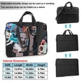 thumbnail image 2 of Terrifier Laptop Carrying Case 14 Inch Laptop Bag Computer Protective Case Shoulder Strap Carrying Briefcase Messenger Bag, 2 of 9