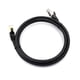thumbnail image 2 of CABLE CABLE CABLE CABLE DE RED DE ALTA VELOCIDAD 40 GBPS 2000MHz/ par Tratir twolinado/ Interfaz RJ45 RJ45 Negro, 2 of 7