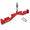 Red-1, variant on Red-3 Neutral Grip Lat Pulldown Attachments for Home and Commercial Gym Fitness