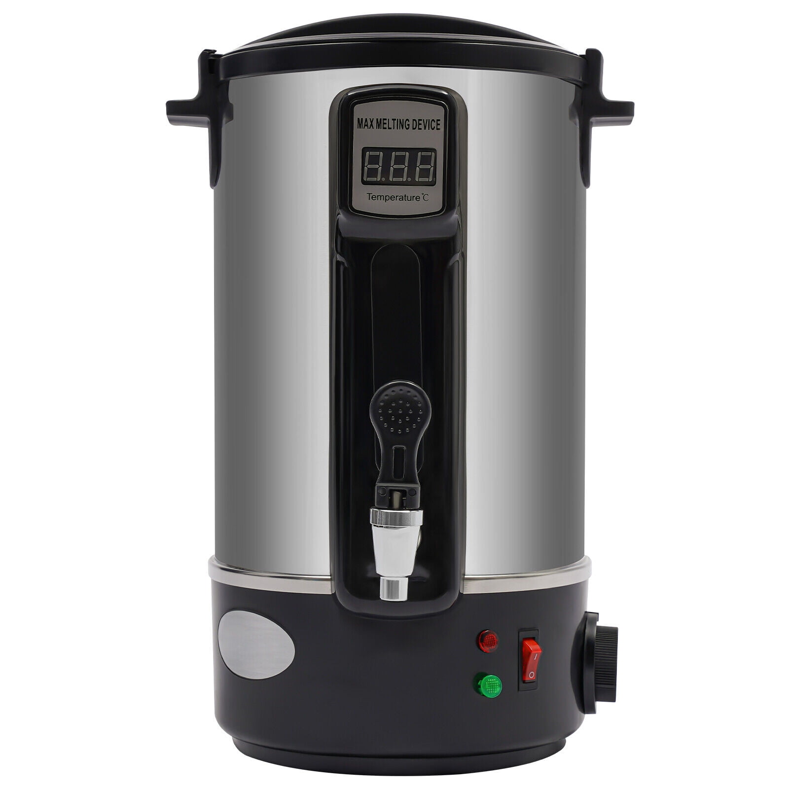8L Wax Melting Pot with Digital Display Adjustable Temperature Fast Heating DIY Candle Making 1000W