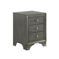 thumbnail image 1 of Urban Designs 4749479 Brandon Collection 3 - Drawer Nightstand, Gray Oak, 1 of 1