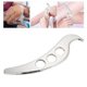 thumbnail image 1 of Stainless Steel Gua Sha Tool Manual Scraping Massager Physical Therapy Healthy Tool, 1 of 4