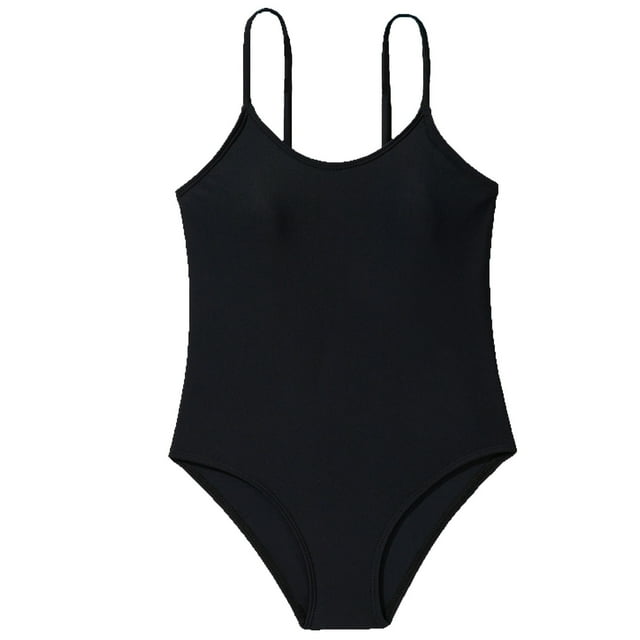 Hiiyo Maillot de Bain une Pièce pour Petite Fille, Séchage Rapide, UPF50+