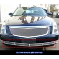thumbnail image 3 of APS Compatible with Cadillac DTS 2006-2011 Lower Bumper Stainless Steel Chrome Mesh Grille Insert A76762T, 3 of 3