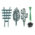 thumbnail image 2 of Plant Trellis Flower Pot Support Potted Plants Plastic Green Climbing Vine Rack, 2 of 20