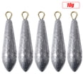 thumbnail image 1 of 5x Peso de Pesca Sinker Bullet Colgante Conector Pesca Fish Tackle (10g) Likrtyny  Deportes al aire libre Salida diaria Juego de fiesta, 1 of 9