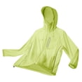 thumbnail image 6 of RKSTN Mens Jacket Sun Protection Hooded Shirt Solid Color Long Sleeve Drawstring Zip up Breathable Daily Commuting Sports Shirts with Pockets, 6 of 9