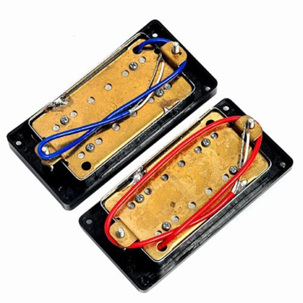 CEORPER 1Set Electric Guitar Humbucker Bridge Neck Pickups for Gibson for Les Paul
