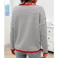 thumbnail image 3 of SWSMCLT Women's Long Sleeve Pullover Sweater Spring Winter Knitwear Soft Pullover Sweaters Knitted Crewneck Fashion Red Small, 3 of 5