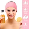 thumbnail image 5 of Facial Headband for Women, Adjustable Hook and Loop, Fit for Skincare, Makeup, Face Washing, 2 Pack, Pink, 5 of 8
