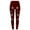 6-Wine, variant on Fiaer Christmas Women's Black Leggings Snowflake Graphic High Waisted Pants Plus Size Cozy Trendy Tight Trousers XL