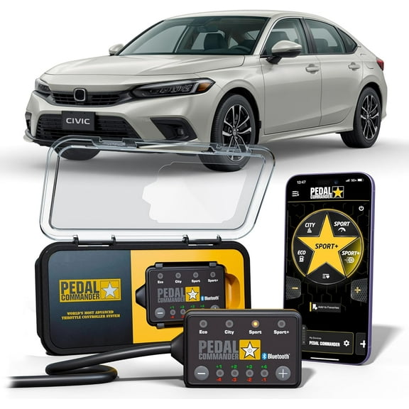 Pedal Commander Throttle Response Controller for Honda Civic 2016 and Newer Performance Tuner
