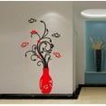 DIY 3D Acrylic Wall Stickers Living Room Bedroom TV Background Home
