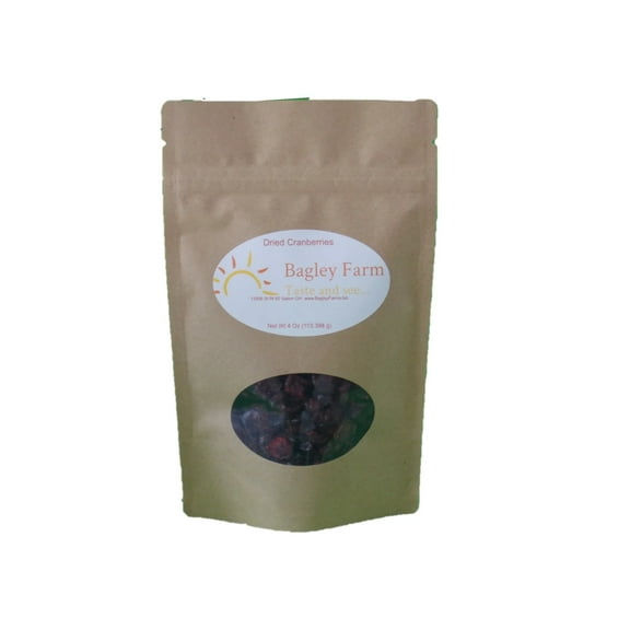 Bagley Farm's Dried Cranberries 4 oz