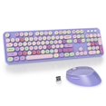 thumbnail image 1 of Combo de teclado y ratón Guffercty GTSP Wireless Purple, 1 of 6