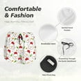 thumbnail image 4 of Hirioo Chicken And Plant for Women's Double Layer Athletic Shorts High-Performance Gym Shorts with Inner Pocket, Elastic Waistband-Medium, 4 of 7