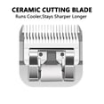 thumbnail image 4 of Premium Ceramic Pet Clipper Blades  Compatible With Andis  Oster & Wahl A5 Clippers, 4 of 7