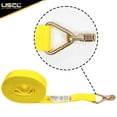 thumbnail image 7 of 30' Yellow Ratchet Strap w/ Double Stud Fittings On Both Ends, 7 of 7