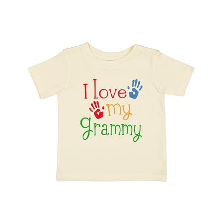 

Inktastic I Love My Grammy Gift Baby Boy or Baby Girl T-Shirt