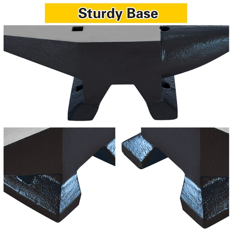 HimaPro Single Horn Anvil for Blacksmith Blue - 11 lbs Cast Iron Anvil - A  Wonderful Tool for Jewelry Making and Metal Stamping
