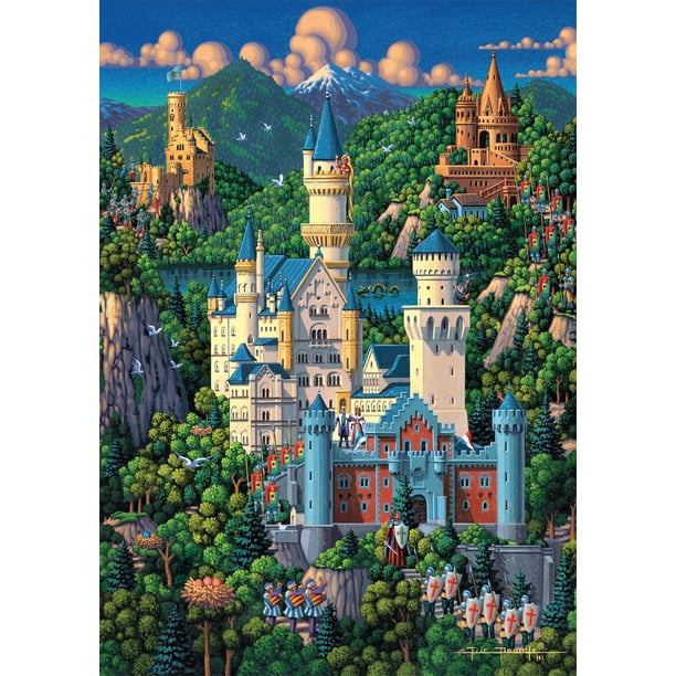 Buffalo Games Jigsaw Puzzles for Preschool Classroom Skills