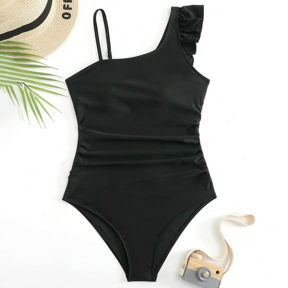 Phcqqok 4/July Teen Bathing Suits for Girls 14-16 Teen Swimsuits for Girls 16-18 Teen Girls Swimsuit Oe Piece Removable Bra Pads Bathing Suit Toddler Swimsuit Girl