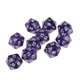 thumbnail image 3 of Dados D20 Zulema 10x20 para Juegos de RPG Color Púrpura, 3 of 8