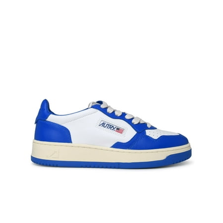 

SNEAKER MEDALIST IN PELLE BLU E BIANCA