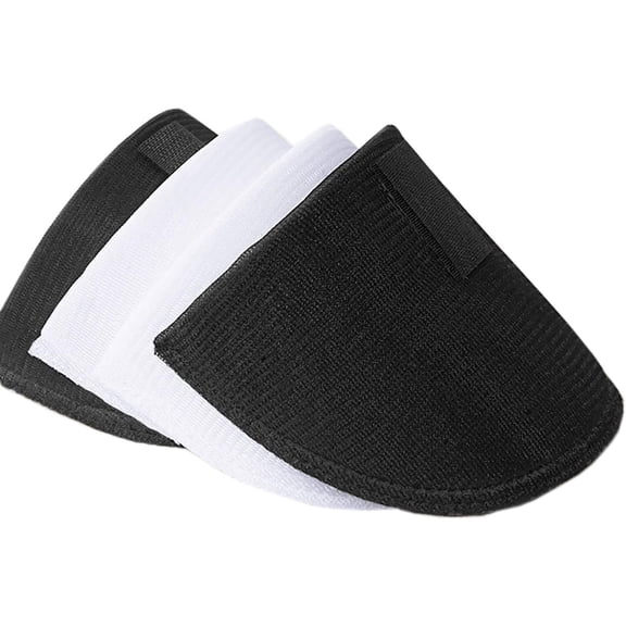 2 Pairs Shoulder Pads Thickness 2.0cm 2.5cm Large Shoulder Pads for Womens Clothing No-Sewing Detachable Reusable Breathable Sponge Pad Shoulder Pads for Men Blazer Clothe
