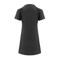 thumbnail image 2 of Vestido de mujer con hombros descubiertos, clásico de primavera, ropa de recuerdo, manga corta, Mini M, 2 of 7