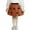 Brown, variant on Little Girls Bow Tulle Skirt Mesh Skirt Dance Veil Skirt Fluffy Skirt Dance Skirt Birthday Skirt Pompous Skirt Daily Skirt(Brown,4-5 Years)
