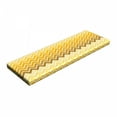thumbnail image 1 of Chevron Bench Pad, Pattern with Zigzag Yellow Ombre Birthday Celebration Parties Gatherings, HR Foam Cushion with Decorative Fabric Cover, 45" x 15" x 2", Yellow Pale Yellow, by Ambesonne, 1 of 3