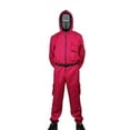 thumbnail image 1 of Kid Halloween Squid Game Cosplay Jumpsuit Cosplay Costume Set - Hz, 1 of 1
