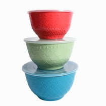The Pioneer Woman Fleur Melamine Mixing Bowl Set, 6 Piece Set