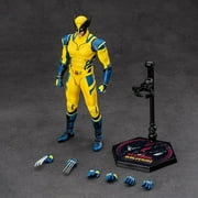 ZD Toys Wolverine, Deadpool & Wolverine Action Figure The Movie Edition, 1/10 Scale Collectible Action Figures Full Set